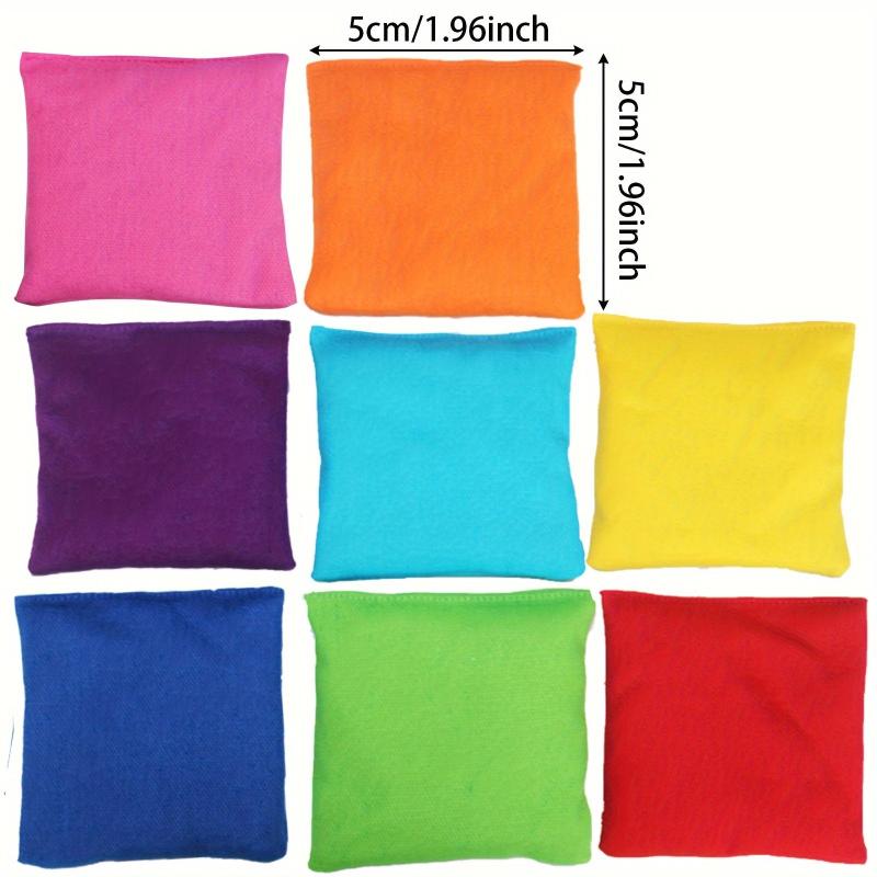 8pcs Nylon Bean Bags Family Games Bean Bag Toss Game Supplies