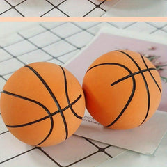 Mini Rubber Basketball for Kids - Perfect Stress Relief Gift