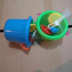 Plastic Beach Bucket Set Sand Digging Toy