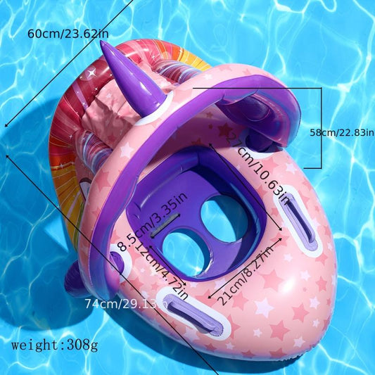Thickened Car Horn Boat Swimming Seat For Infants