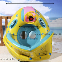 Thickened Car Horn Boat Swimming Seat For Infants