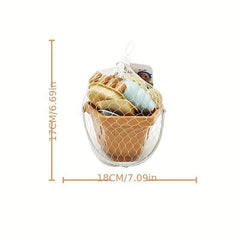 Beach Toys For Kids 19-Piece Set Sand Toys Bucket Can Rake Shovel Molds & Bag