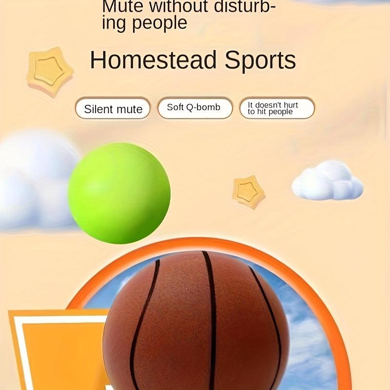 Brown Striped Silent Basketball for Christmas Halloween Thanksgiving