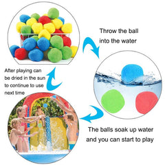 Plush Kid Water Ball Fidget Toy Outdoor Games Toys