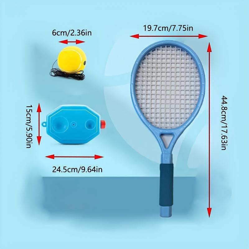 Children's Tennis Trainer Single Rebound Self training Artifact