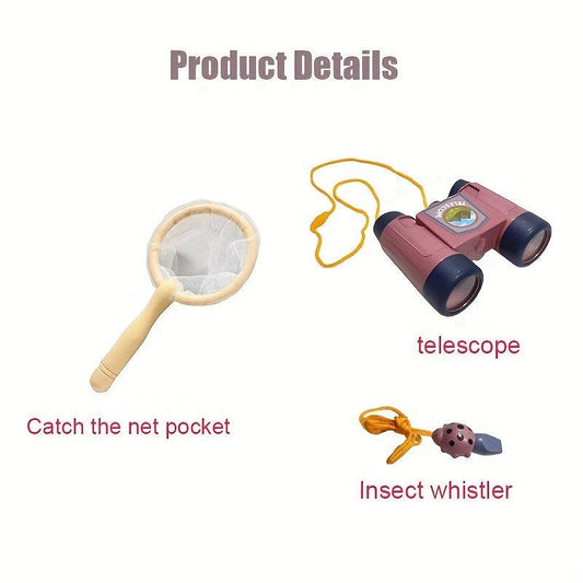 12PCS Bug Catcher Kit Insect Catcher Outdoor Explorer Kit Science Educational