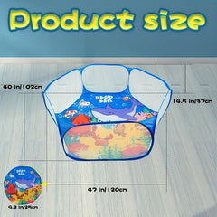 Kids Ball Pit Ball Tent Pop Up Children Baby Toy Toddler Ball Pit