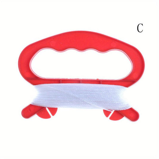 Kids Outdoor Sports Flying Kite String Line D Shape Winder Board Tool
