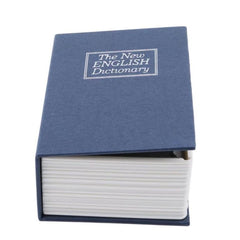 Hidden Book Safe with Lock Secret Security Stash PASSWORD
