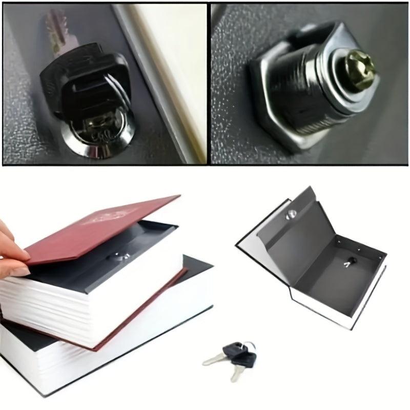 Hidden Book Safe with Lock Secret Security Stash PASSWORD