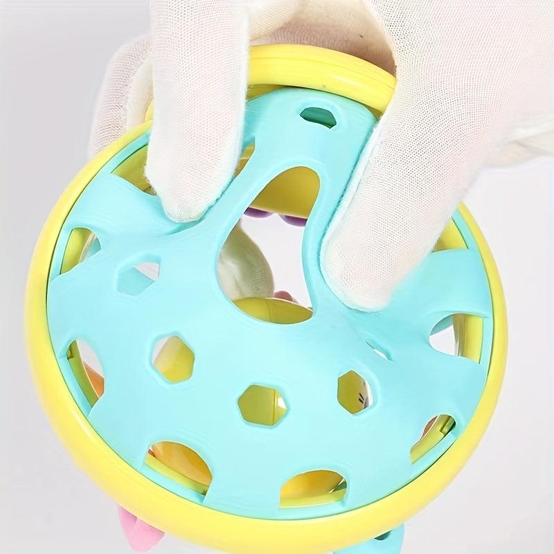 Hand Bell Teether Toy for Babies, Toddlers - Perfect Christmas Gift