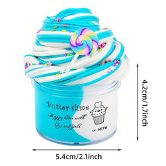 2pcs Cotton Mud & Slime Set in Pink Color for Kids