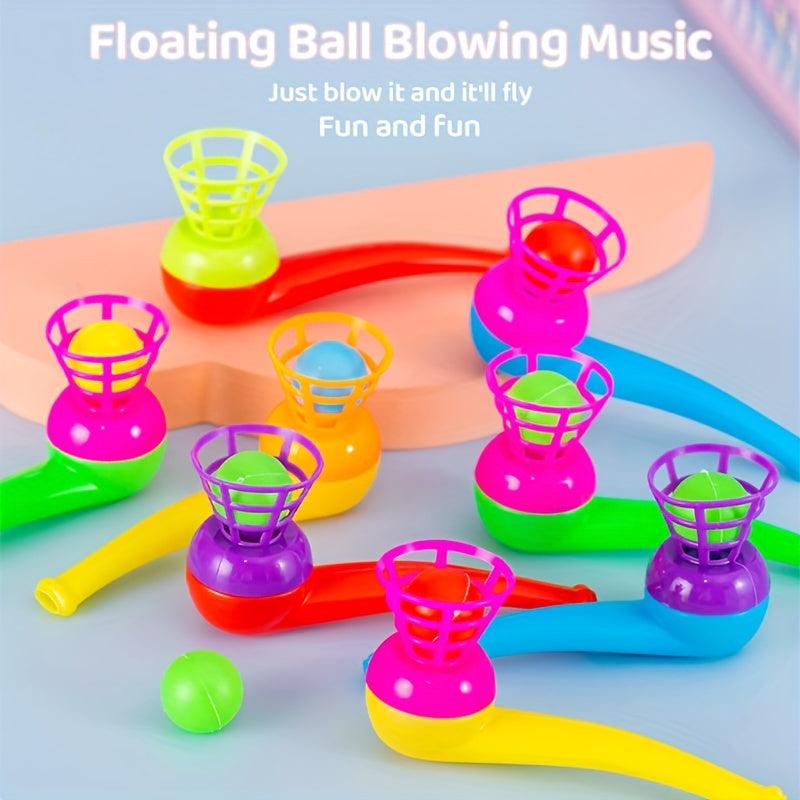 80s Nostalgic Pipe Blowing Ball Toy Children's Educational Gift