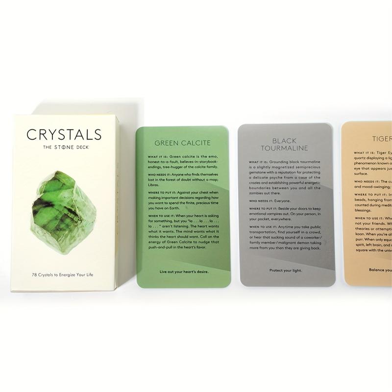 Crystal Tarot Cards - Fun & Educational Tool for Kids