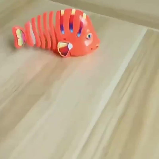 Toy Wind up Swingfish Puzzle Educational Toy