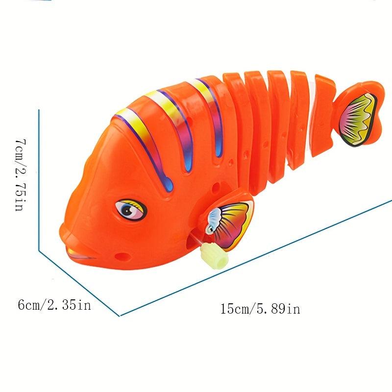 Toy Wind up Swingfish Puzzle Educational Toy