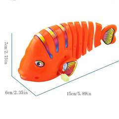 Toy Wind up Swingfish Puzzle Educational Toy