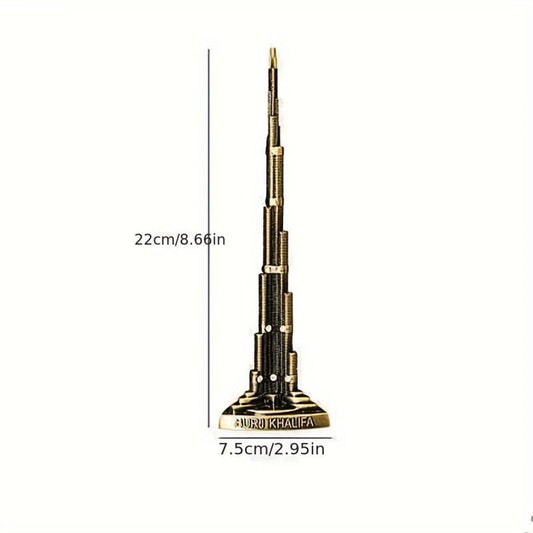 Saudi Arabia Burj Khalifa Metal Ornament Souvenir