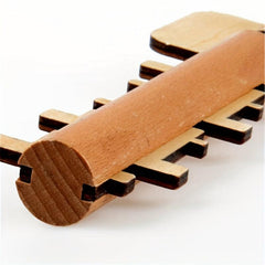 Wooden Toy Unlock Puzzle Key Funny Lock Toys