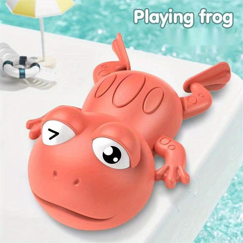 Toddler Pool Toy: Funny Wind-Up Swimming Turtle Bath Toy