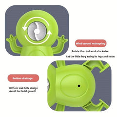 Toddler Pool Toy: Funny Wind-Up Swimming Turtle Bath Toy