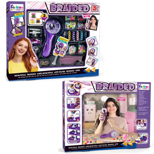 Girls Beauty Salon Toy Set 36pcs Pretend Play Hair Styling Set