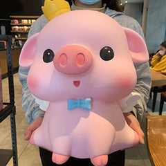 Cute Pig Piggy Bank for Kids - Large Capacity & Easy Access