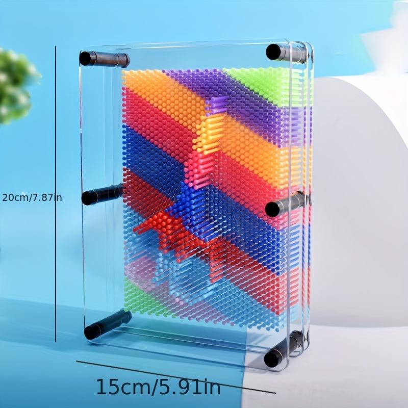 Rainbow Plastic Square Hand Print 3D Clone Hand Mold
