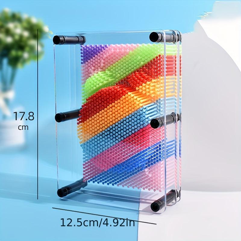 Rainbow Plastic Square Hand Print 3D Clone Hand Mold