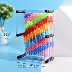 Rainbow Plastic Square Hand Print 3D Clone Hand Mold