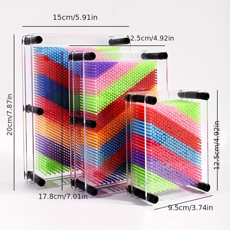 Rainbow Plastic Square Hand Print 3D Clone Hand Mold