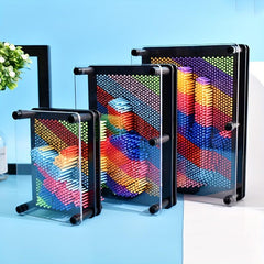 Rainbow Plastic Square Hand Print 3D Clone Hand Mold
