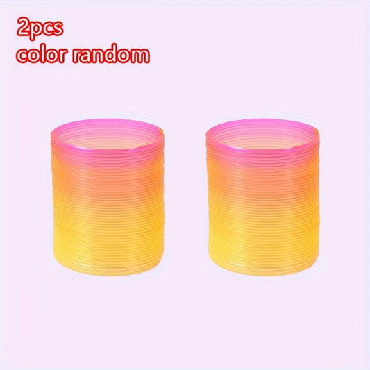 2pcs Birthday Party Favors Rainbow Expression Toys Random