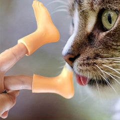 Small Hand Toys Cat Teasing Toys Mini Tricky Football Props
