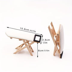 1:12 Mini Ironing Table Sewing Model for Doll House Decoration