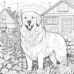 22pcs Dog World Coloring Book Halloween Thanksgiving Christmas Party