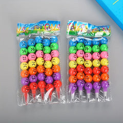 5pcs Sugar Gourd Wax Pens No Sharpening Pencils