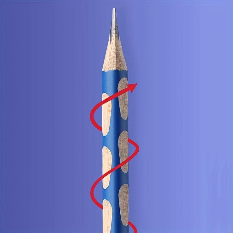 Triangle Pencil Sketch Stationery Supplies Writing Pen Finger Correction Grip
