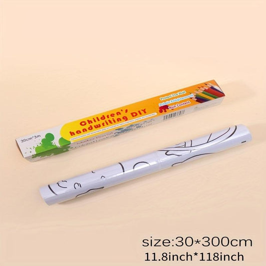 DIY Animal Painting Scroll Kit for Kids