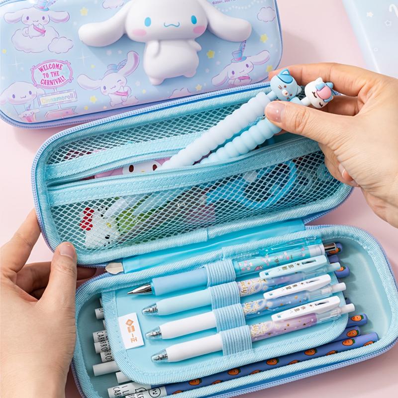 Cinnamoroll Decompression Pencil Case Functional Student Stationery Box