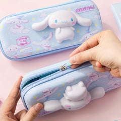 Cinnamoroll Decompression Pencil Case Functional Student Stationery Box