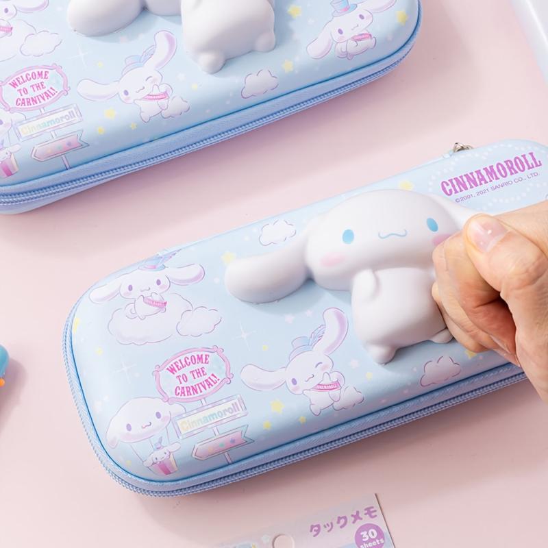 Cinnamoroll Decompression Pencil Case Functional Student Stationery Box