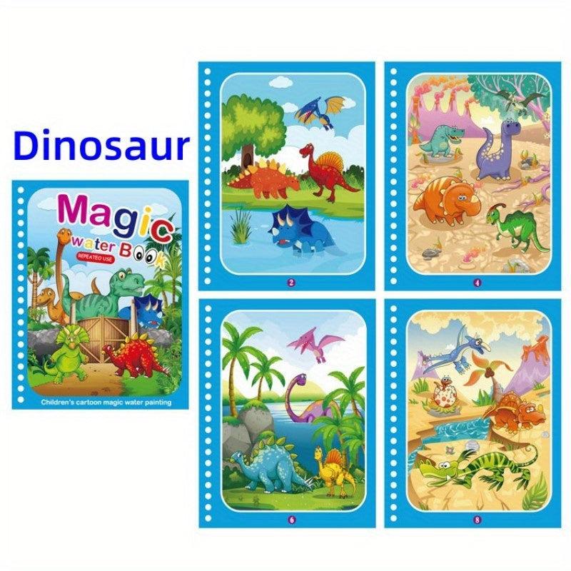 Children's DIY Magic Water Painting Book