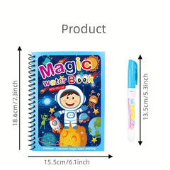 Children's DIY Magic Water Painting Book