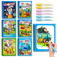 Children's DIY Magic Water Painting Book