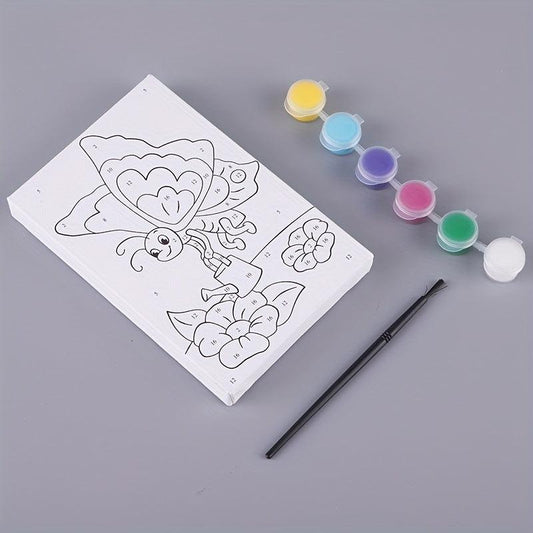 DIY Cartoon Animal Digital Painting Kit