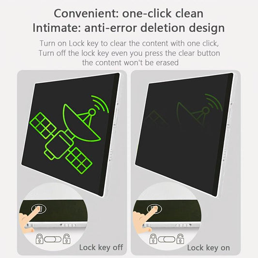 24x13cm Eye Protection LCD Drawing Board