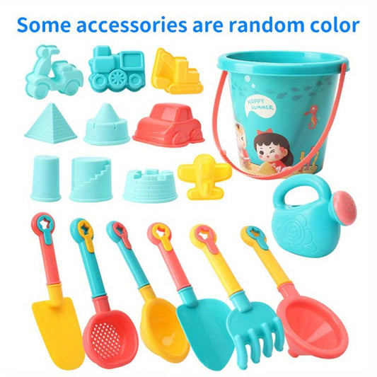 18Pcs Beach & Sand Toy Set for Kids' Summer Fun