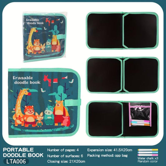 Folding Painting Book Set Erasable Doodle Book