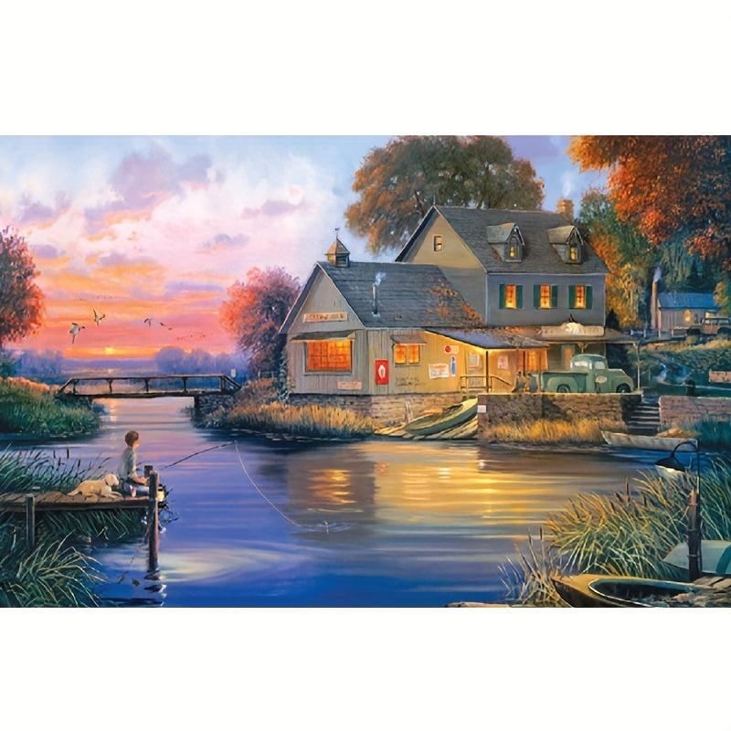 1000-Piece Dream Castle Jigsaw Puzzle - Landscape and Beauty